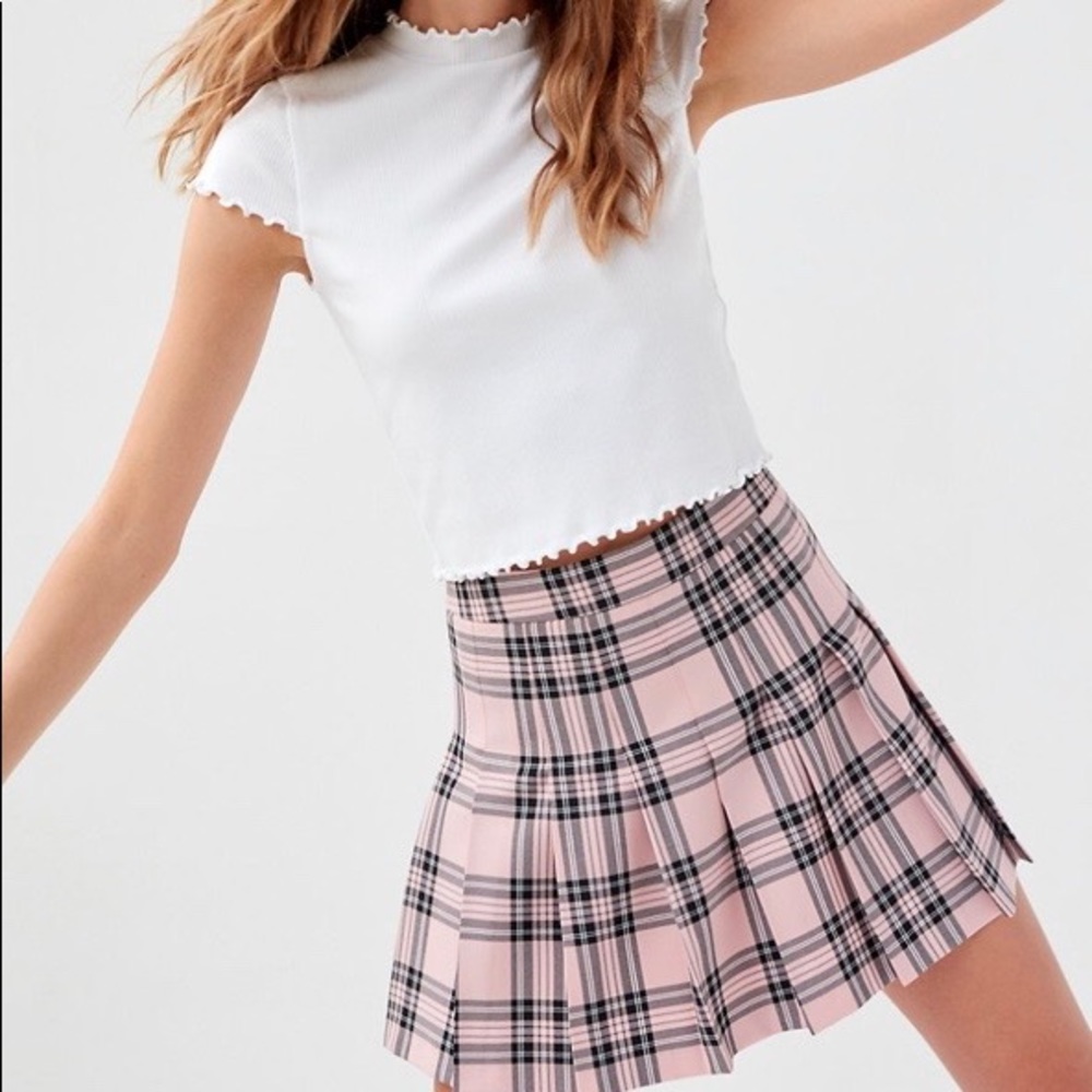 Aritzia Sunday Best Plaid Tennis Skirt